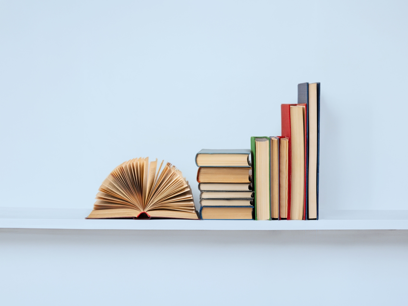 Creative composition of law books lined up show growth.