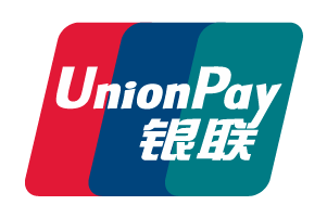 Union pay card logo.