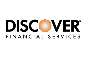 Discover financial services logo.